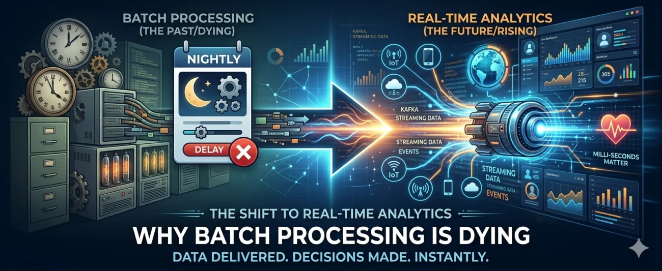 The Shift to RealTime Analytics Why Batch Processing Is Dying