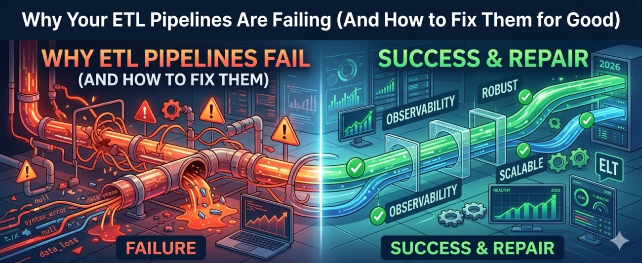 Why Your ETL Pipelines Are Failing (And How to Fix Them for Good