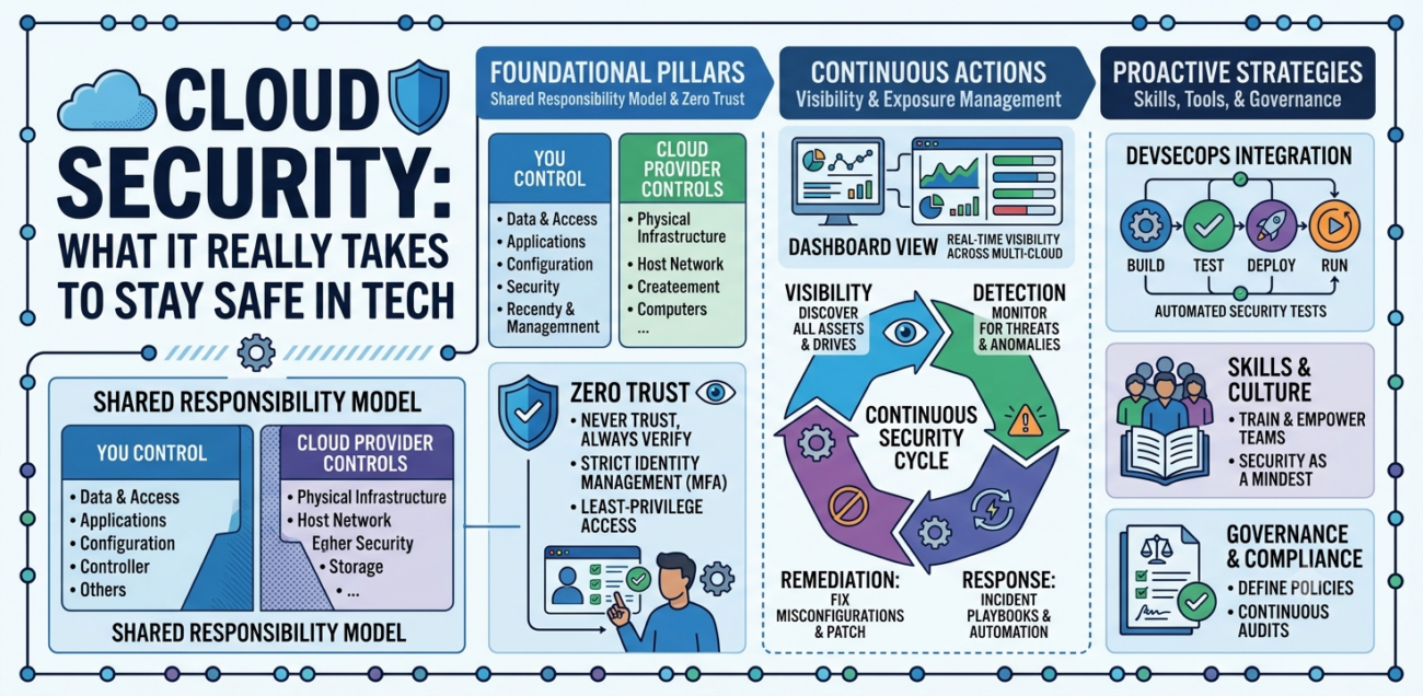 Cloud Security What It Really Takes to Stay Safe in Tech